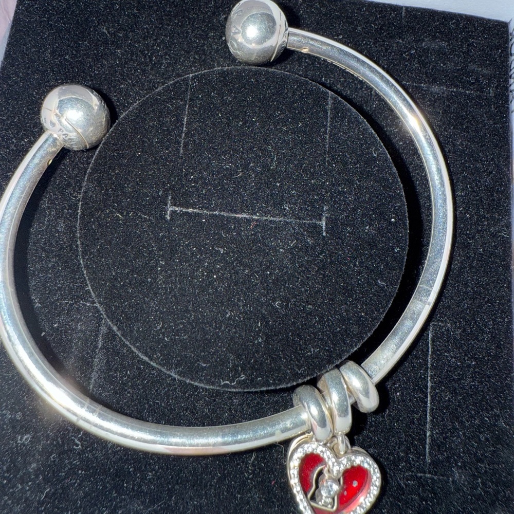 Pandora Heart Charm Bracelet